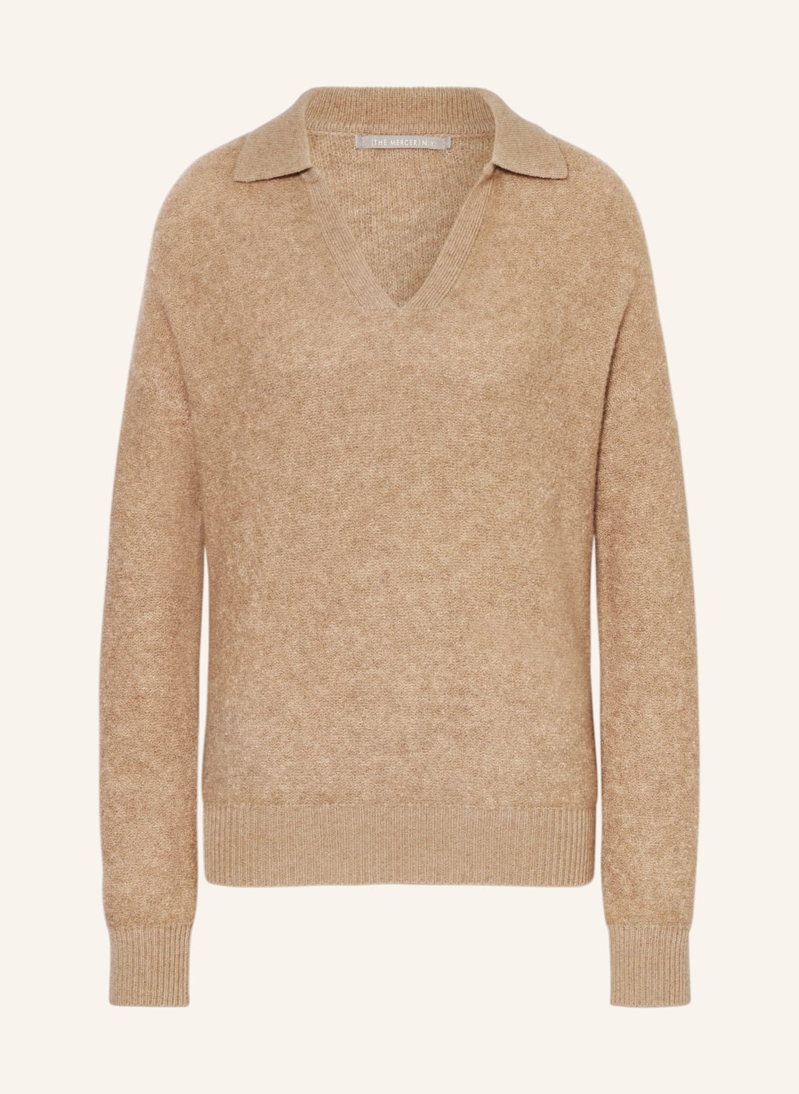 (The Mercer) N.Y. Cashmere-Pullover beige von (THE MERCER) N.Y.