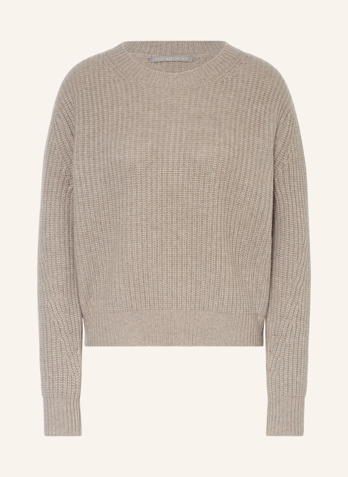 (The Mercer) N.Y. Cashmere-Pullover beige von (THE MERCER) N.Y.