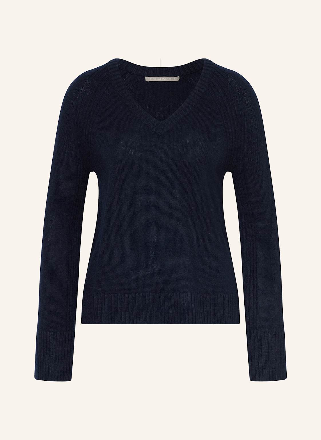 (The Mercer) N.Y. Cashmere-Pullover blau von (THE MERCER) N.Y.