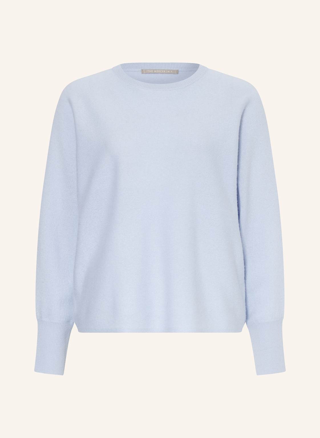 (The Mercer) N.Y. Cashmere-Pullover blau von (THE MERCER) N.Y.