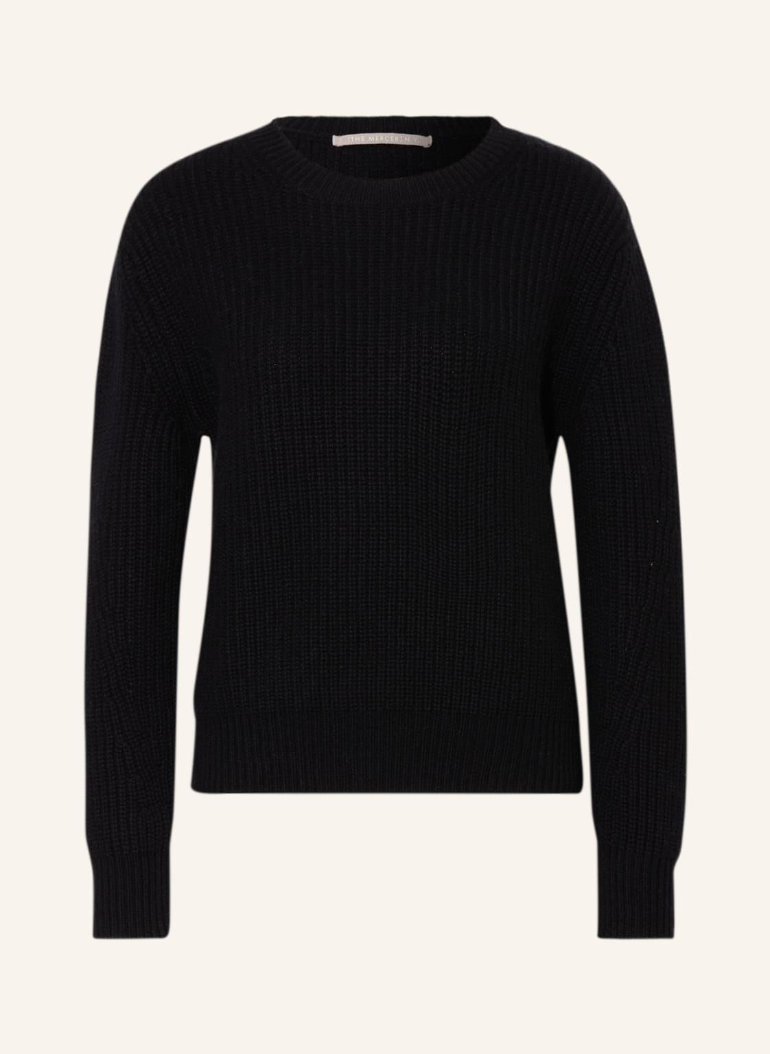 (The Mercer) N.Y. Cashmere-Pullover schwarz von (THE MERCER) N.Y.