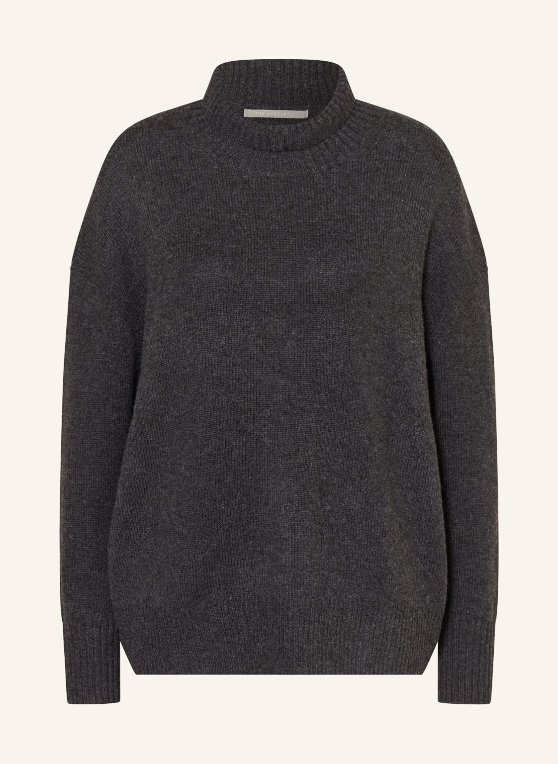 (The Mercer) N.Y. Oversized-Rollkragenpullover Aus Cashmere grau von (THE MERCER) N.Y.