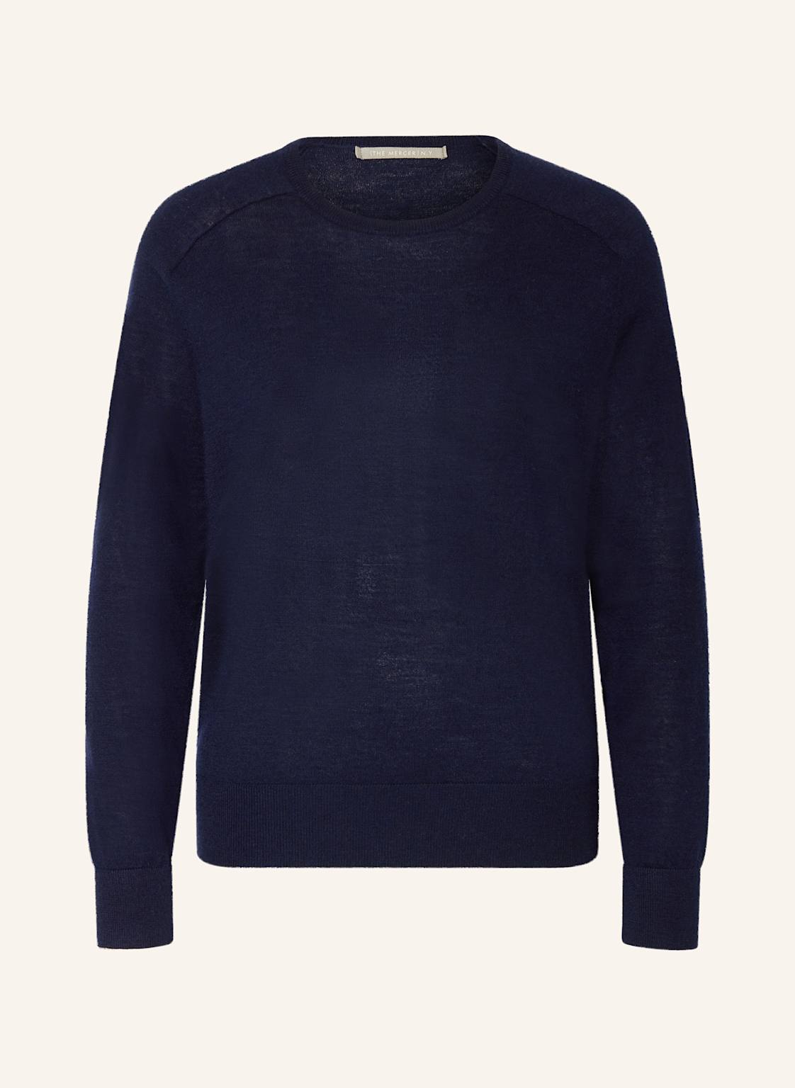 (The Mercer) N.Y. Pullover Aus Merinowolle blau von (THE MERCER) N.Y.