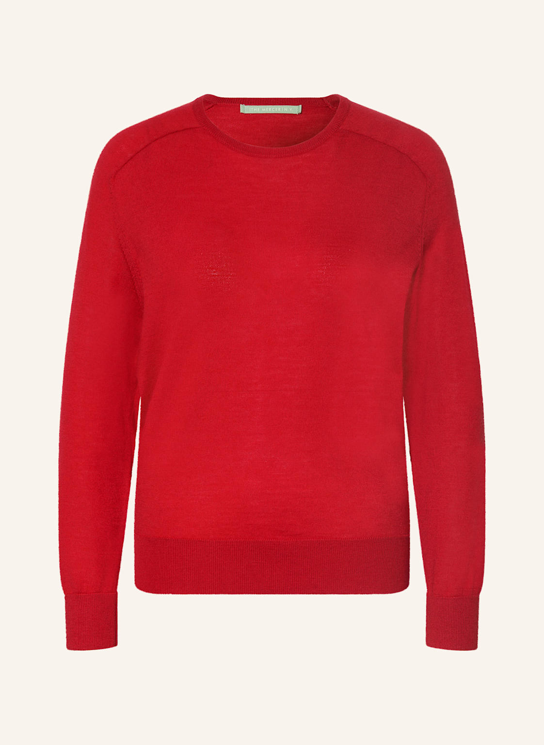 (The Mercer) N.Y. Pullover Aus Merinowolle rot von (THE MERCER) N.Y.