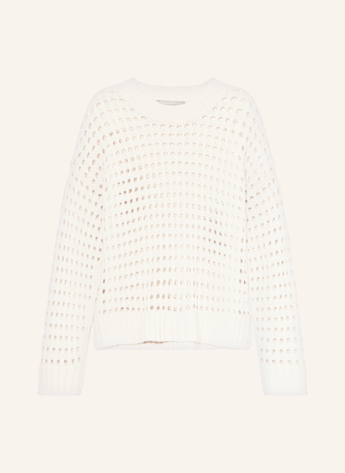 (The Mercer) N.Y. Pullover Mit Cashmere weiss von (THE MERCER) N.Y.