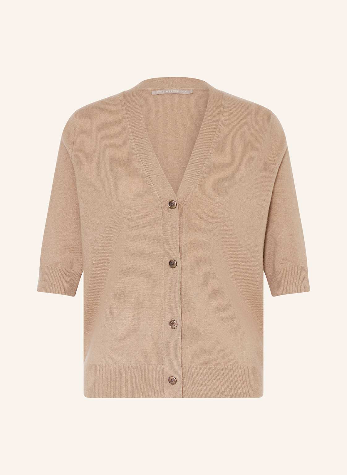 (The Mercer) N.Y. Strickjacke Aus Cashmere Mit 3/4-Arm beige von (THE MERCER) N.Y.