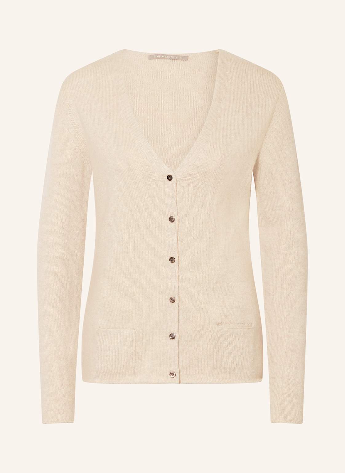 (The Mercer) N.Y. Strickjacke Aus Cashmere beige von (THE MERCER) N.Y.