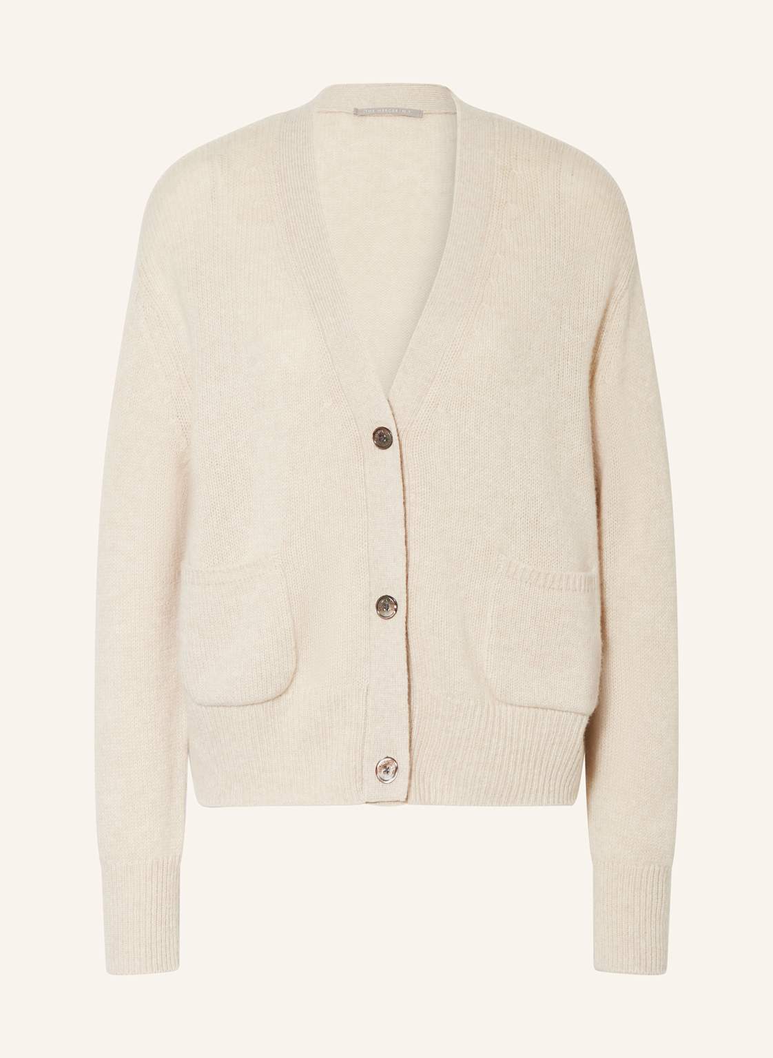 (The Mercer) N.Y. Strickjacke Aus Cashmere beige von (THE MERCER) N.Y.