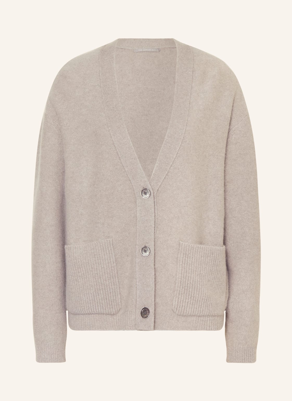 (The Mercer) N.Y. Strickjacke Aus Cashmere beige von (THE MERCER) N.Y.