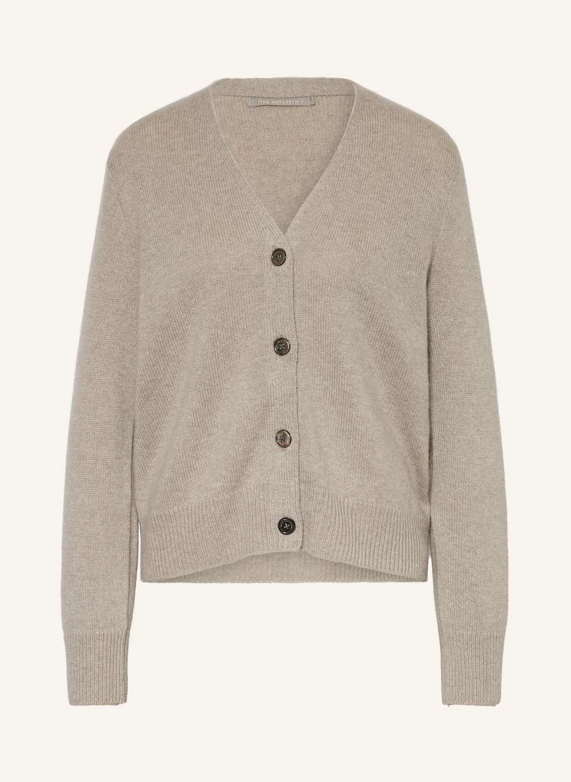 (The Mercer) N.Y. Strickjacke Aus Cashmere beige von (THE MERCER) N.Y.