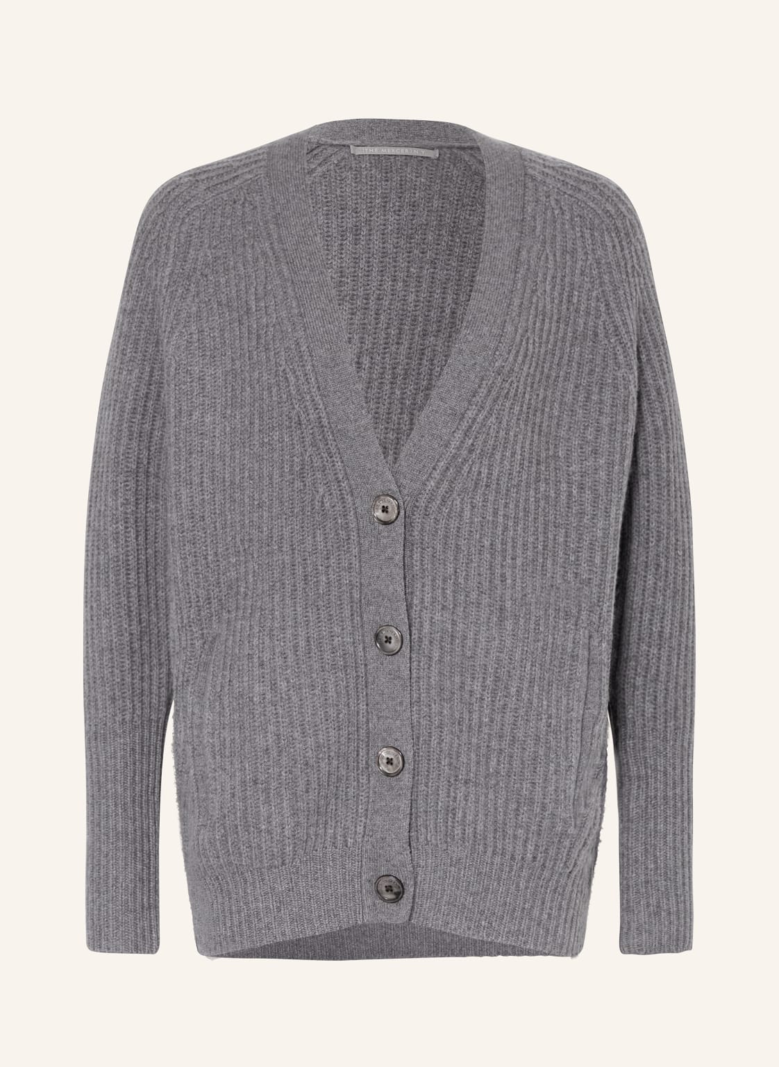 (The Mercer) N.Y. Strickjacke Aus Cashmere grau von (THE MERCER) N.Y.