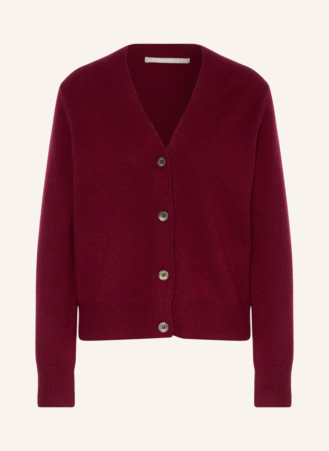 (The Mercer) N.Y. Strickjacke Aus Cashmere rot von (THE MERCER) N.Y.