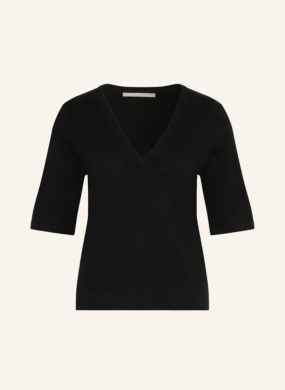 (The Mercer) N.Y. Strickshirt Aus Cashmere schwarz von (THE MERCER) N.Y.