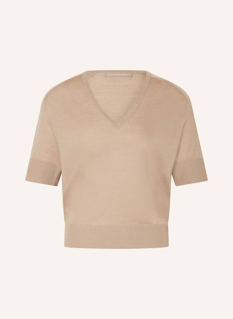 (The Mercer) N.Y. Strickshirt Aus Merinowolle beige von (THE MERCER) N.Y.