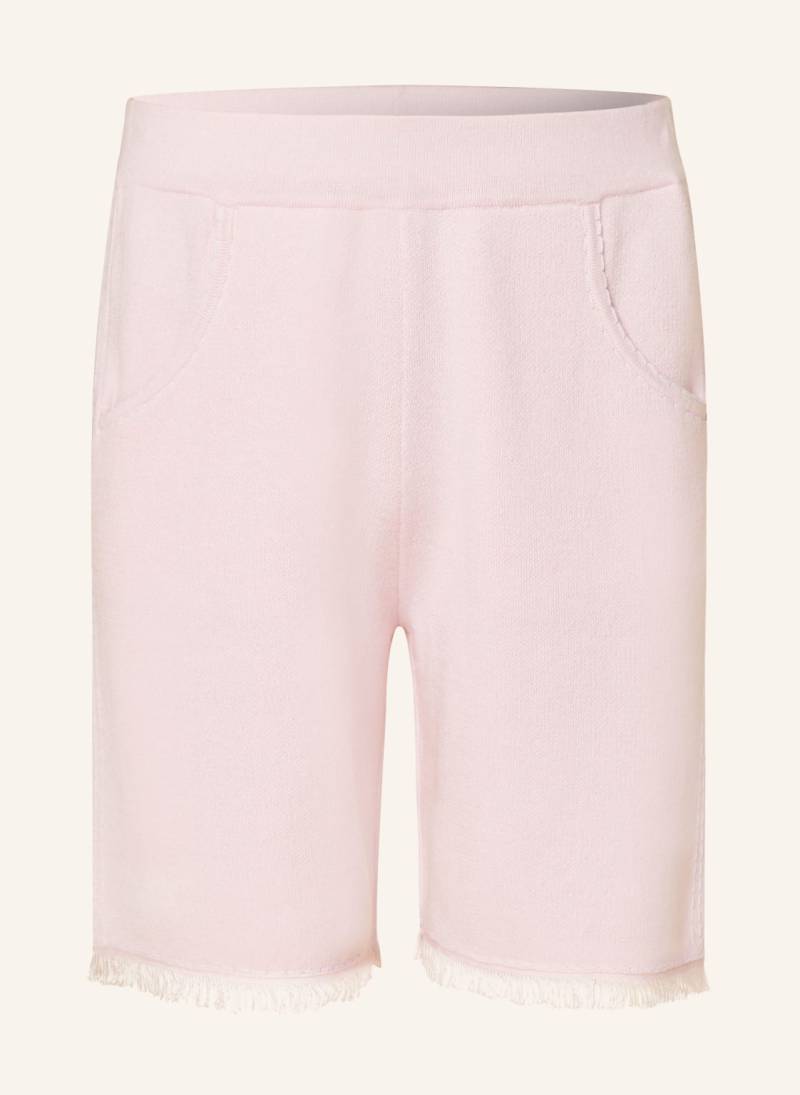 (The Mercer) N.Y. Strickshorts Mit Fransen rosa von (THE MERCER) N.Y.