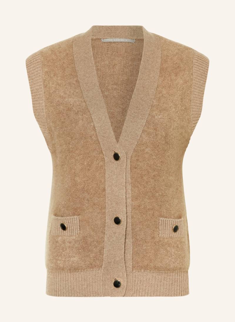 (The Mercer) N.Y. Strickweste Aus Cashmere beige von (THE MERCER) N.Y.