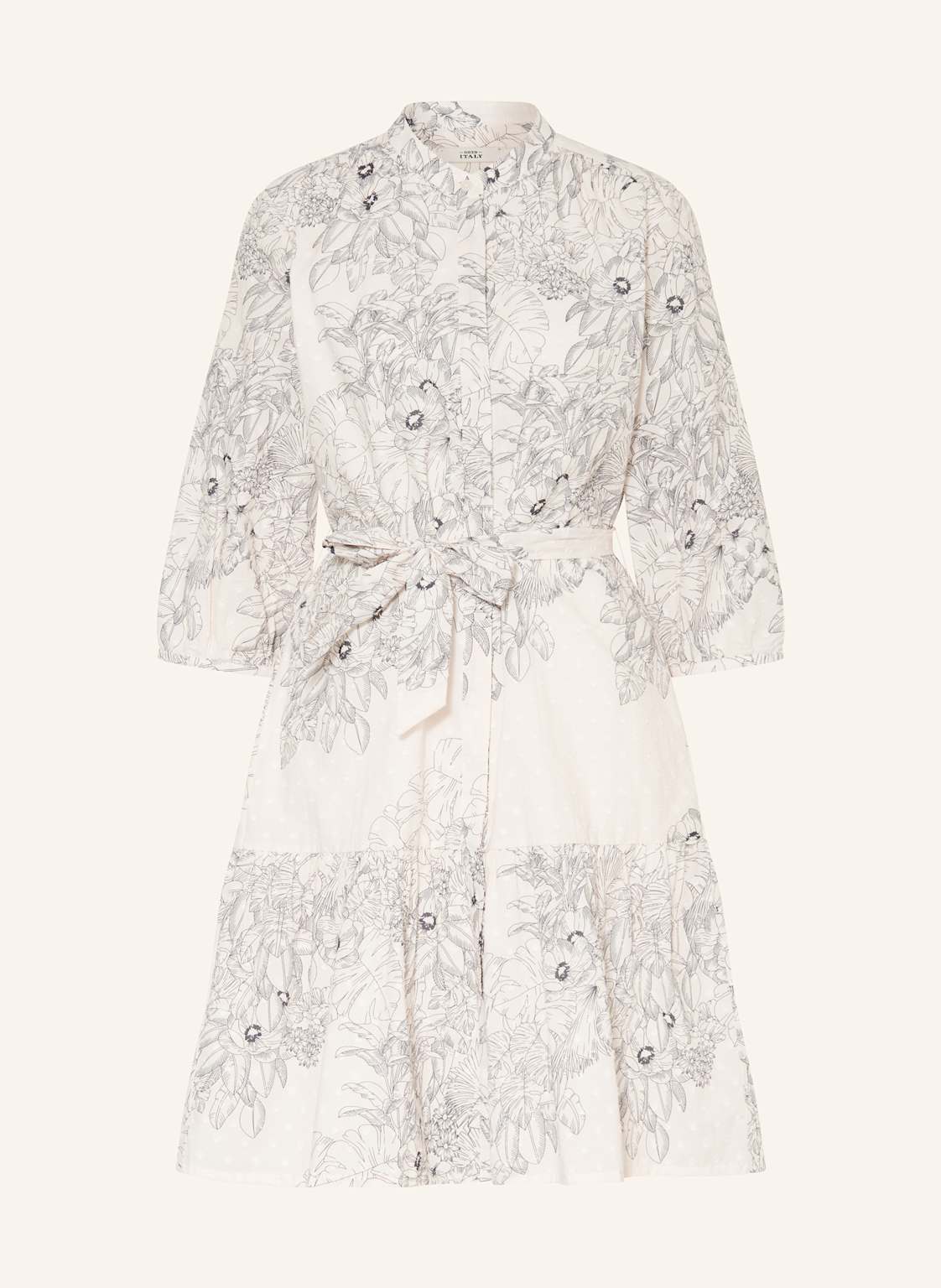 0039 Italy Kleid Milo Mit 3/4-Arm weiss 0039 Italy Kleid Milo Mit 3/4-Arm weiss von 0039 italy