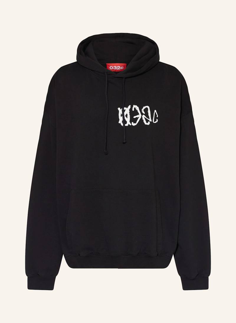 032c Hoodie Sos schwarz von 032c