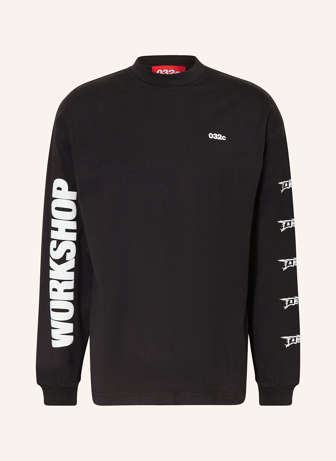 032c Longsleeve Nerve Shatter schwarz