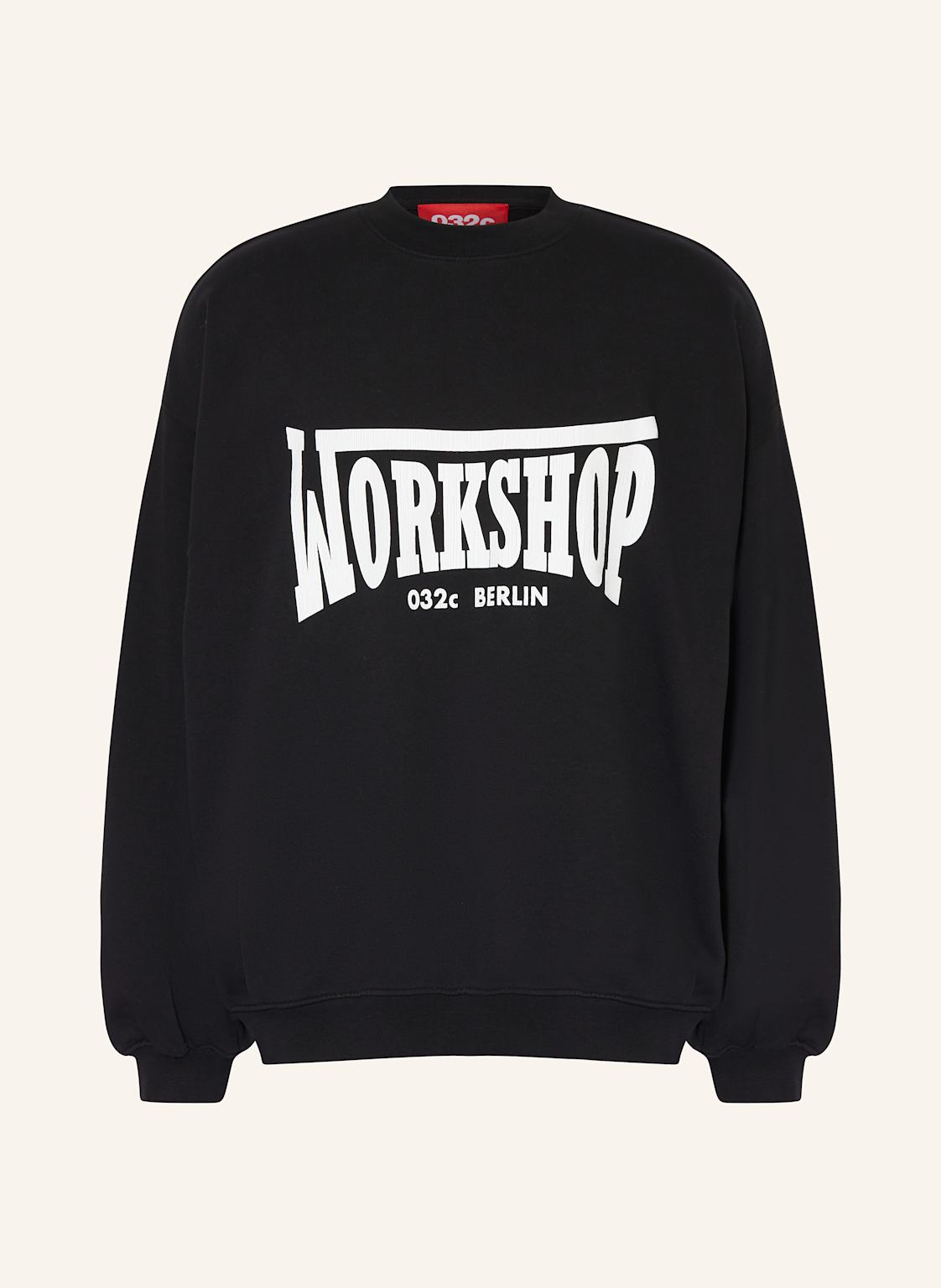 032c Sweatshirt Victor schwarz 032c Sweatshirt Victor schwarz von 032c