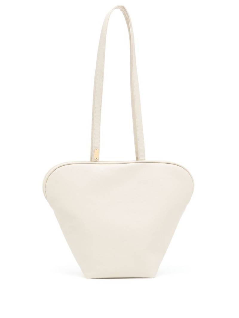 0711 Bean tote bag - White von 0711