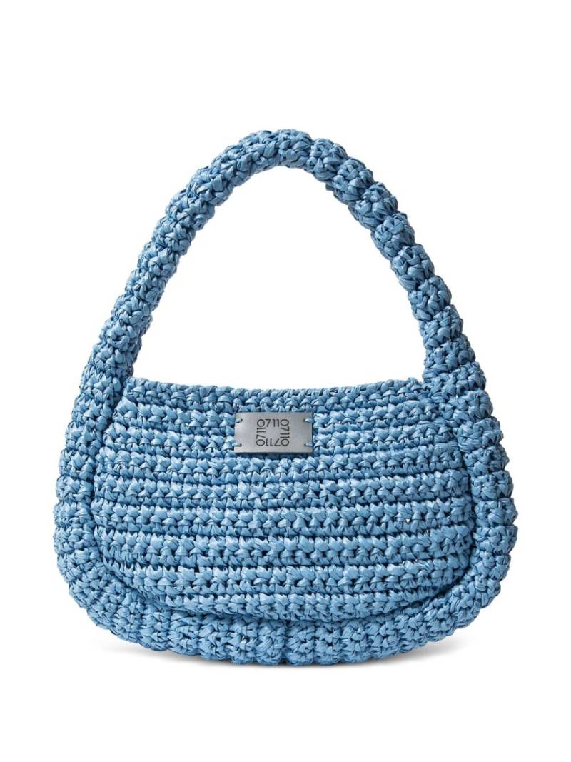 0711 small Ibiza tote bag - Blue von 0711