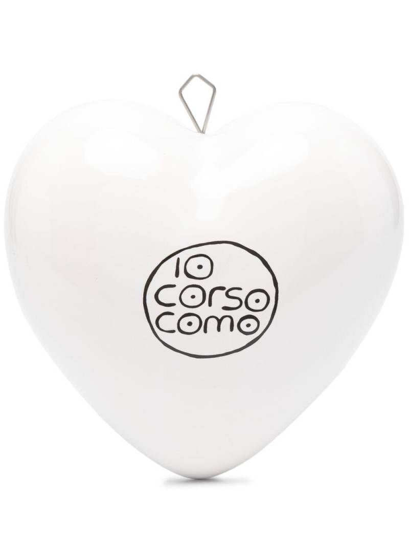 10 CORSO COMO Circle Eyes ceramic paper weight - White von 10 CORSO COMO