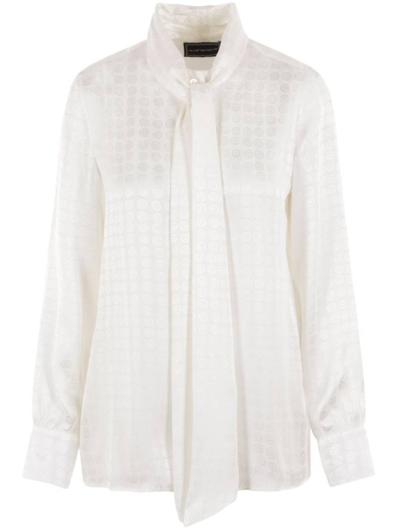 10 CORSO COMO lavallière shirt - White von 10 CORSO COMO