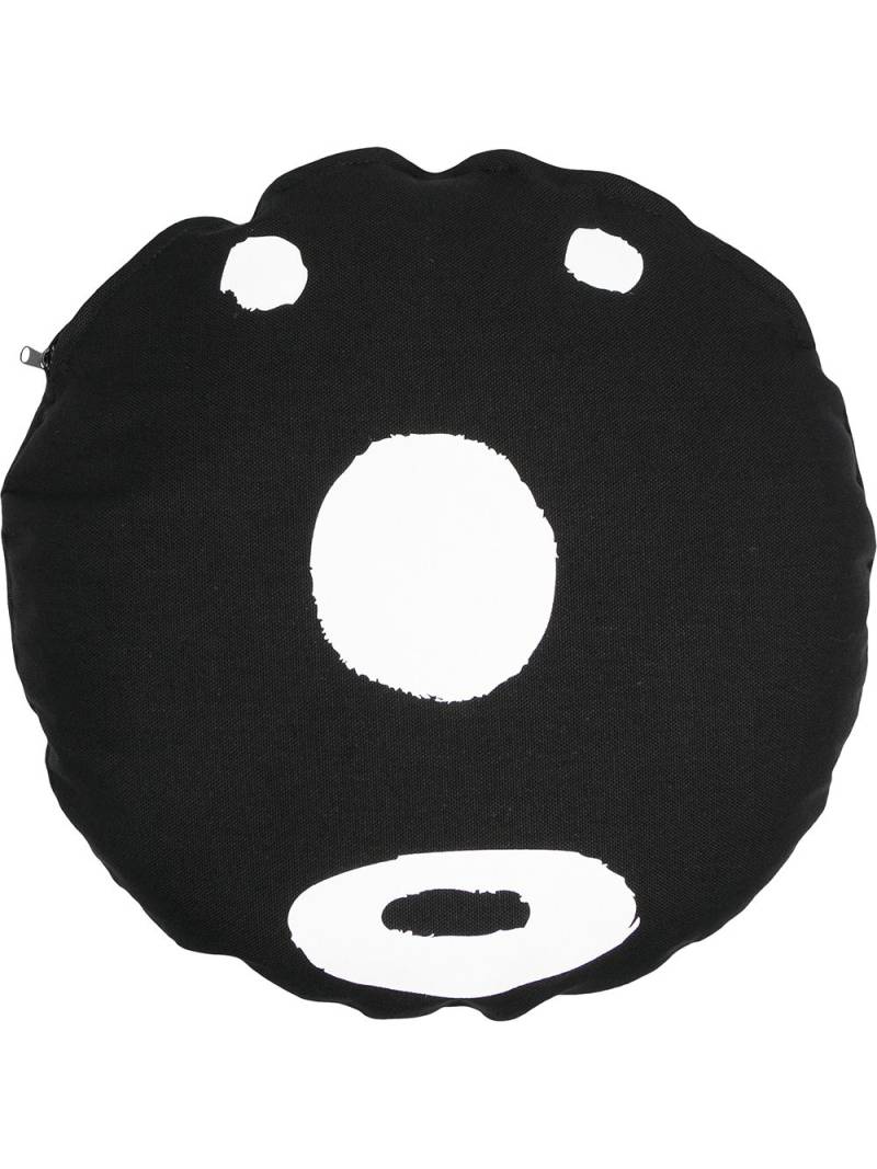 10 CORSO COMO smiley print pillow - Black von 10 CORSO COMO