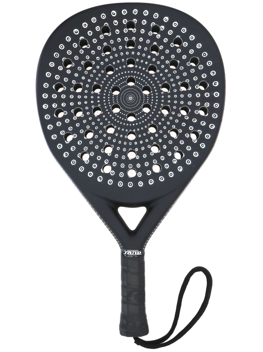 10 CORSO COMO x Sane 12k carbon padel racket - Black von 10 CORSO COMO