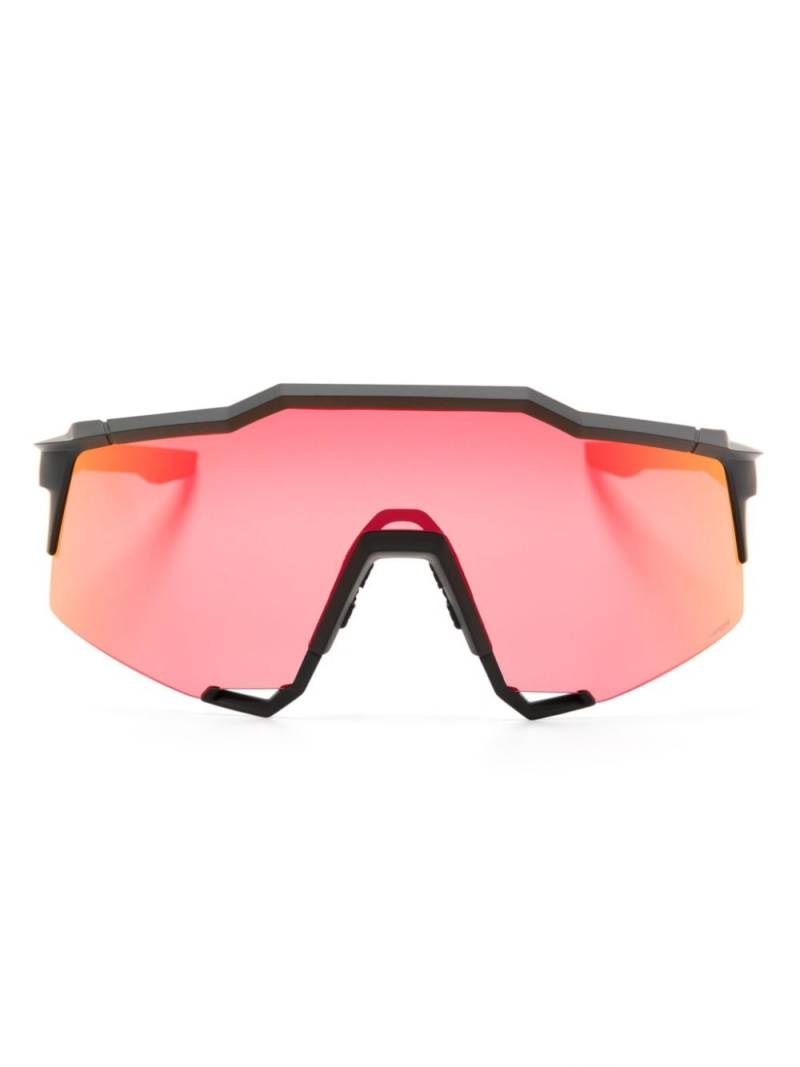 100% Eyewear SPEEDCRAFT® oversized-frame sunglasses - Black von 100% Eyewear