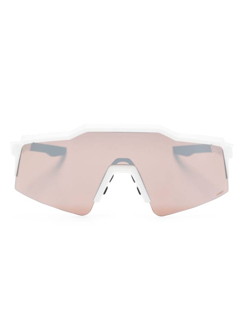 100% Eyewear Speedcraft oversize-frame sunglasses - White von 100% Eyewear