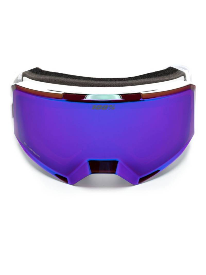 100% Eyewear The Norg tinted goggles - White von 100% Eyewear