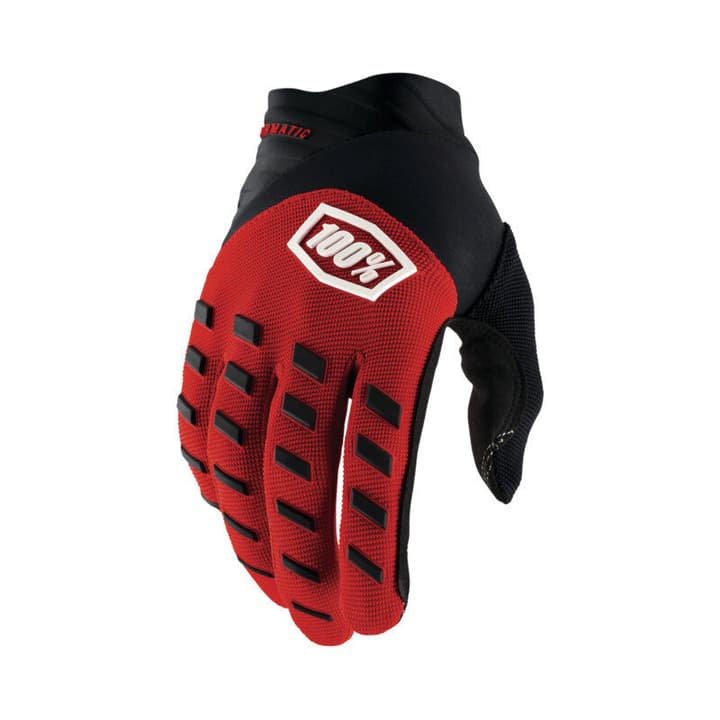 100% Airmatic Bike-Handschuhe rot von 100%