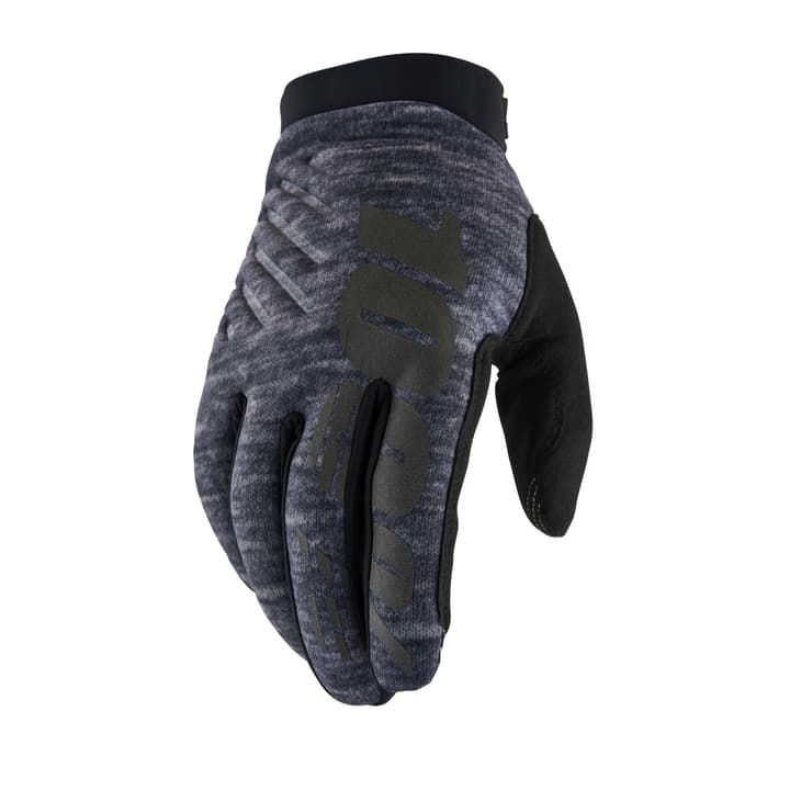 100% Brisker Bike-Handschuhe dunkelgrau von 100%