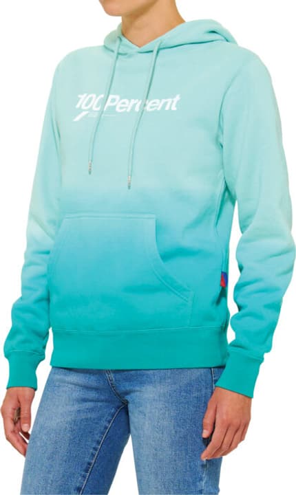 100% Calisto Women's Pullover Hoodie Fleece Hoodie aqua von 100%