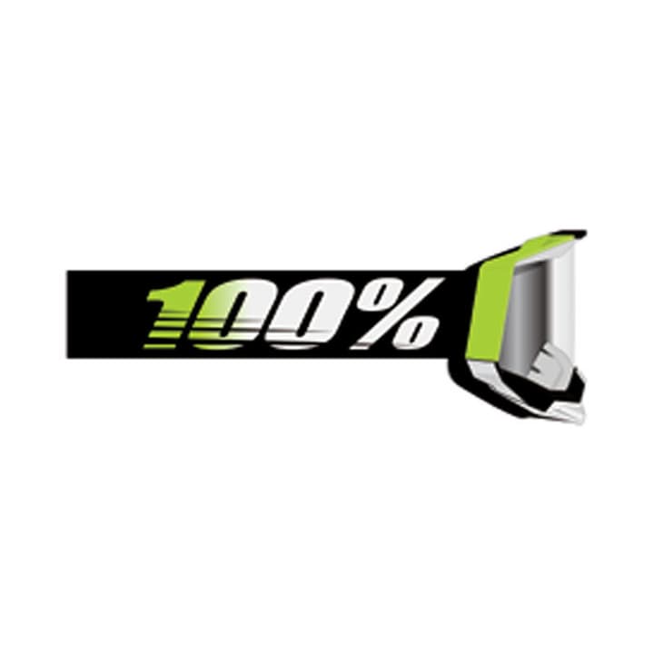 100% Racecraft 2 MTB Goggle limegrün von 100%