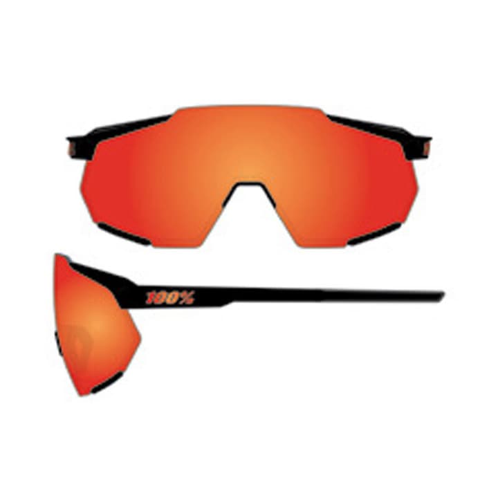 100% Racetrap 3.0 Sportbrille kohle von 100%