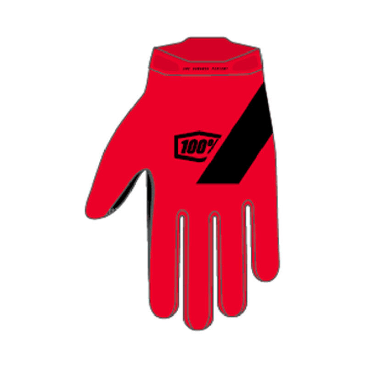 100% Ridecamp Bike-Handschuhe rot von 100%