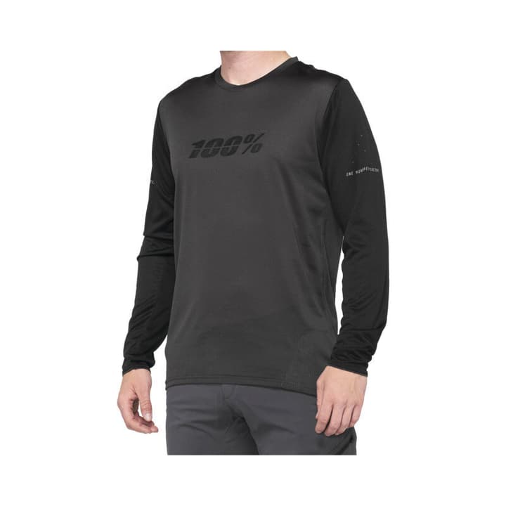 100% Ridecamp Bikeshirt schwarz von 100%