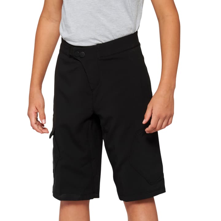 100% Ridecamp Youth Shorts Bikehose schwarz von 100%