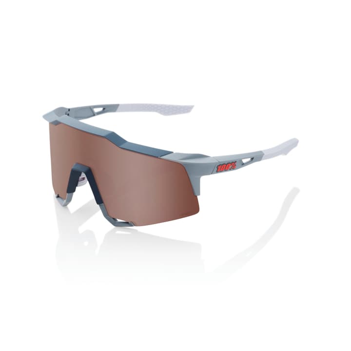 100% Speedcraft Tall Sportbrille hellgrau von 100%