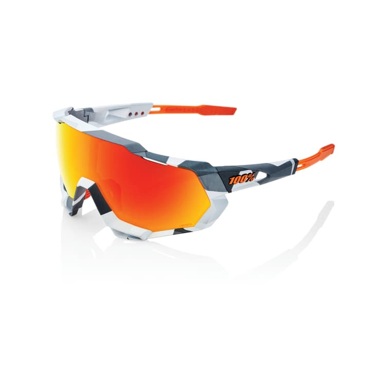 100% Speedtrap Sportbrille hellgrau von 100%