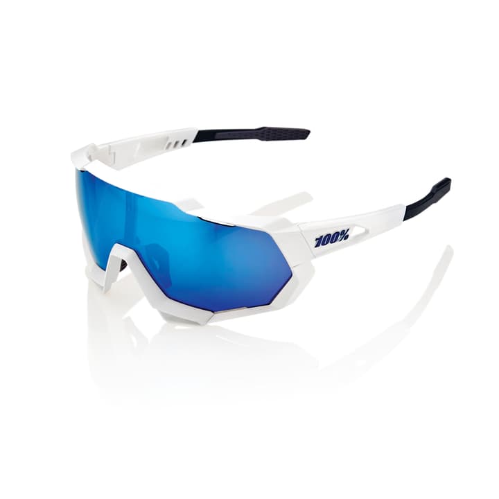 100% Speedtrap Sportbrille weiss von 100%