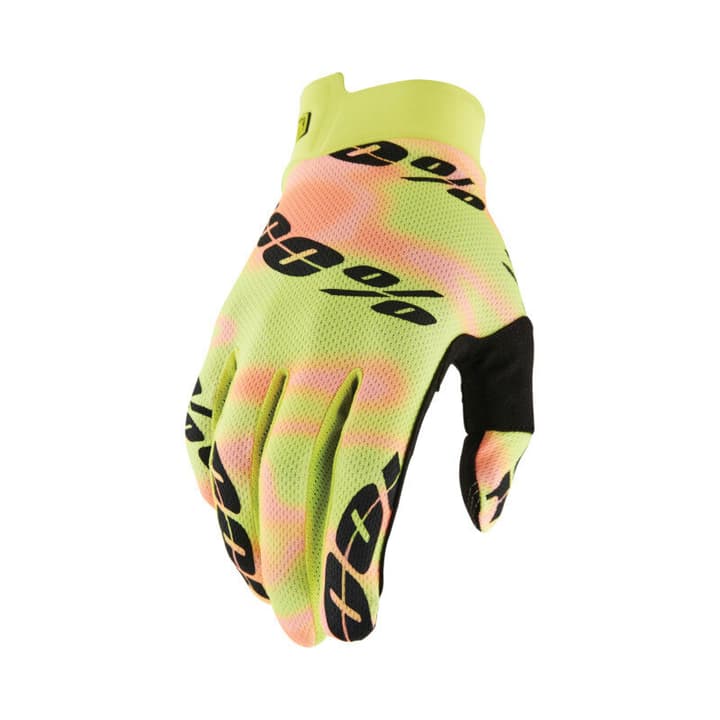 100% iTrack Bike-Handschuhe zitronengelb von 100%