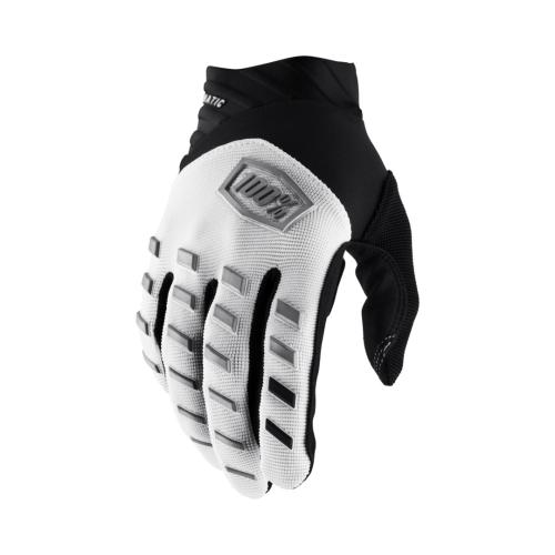 100% Airmatic Gloves - White weiss (Grösse: S) von 100percent