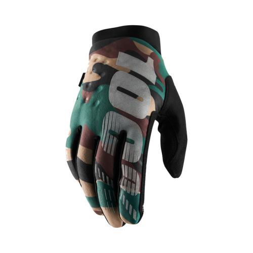 100% Brisker Gloves - camo M von 100percent