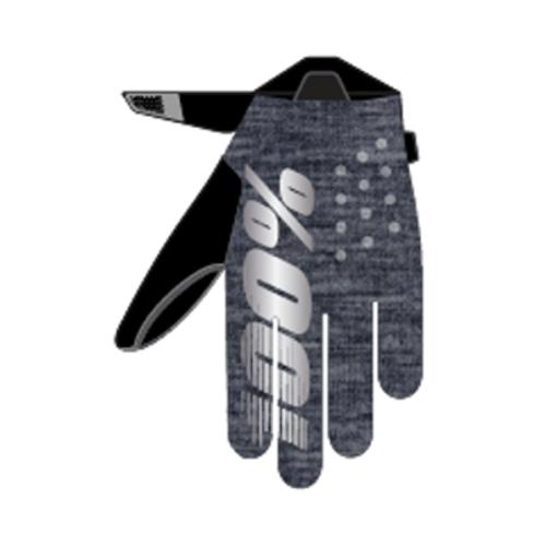 100% Brisker Gloves - heather grey L von 100percent