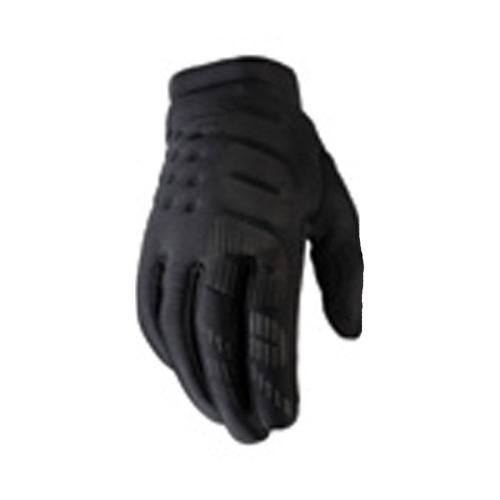 100% Brisker Youth Gloves - black M von 100percent