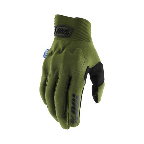 100% COGNITO SMART SHOCK Gloves - army green (Grösse: 2XL) von 100percent